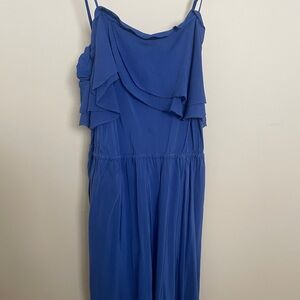 Wilfred Asymmetrical Blue Dress